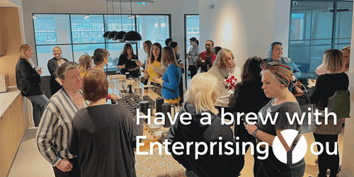 women coffee networking